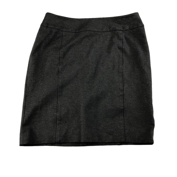 Halogen Gray Stretch Pencil Skirt Career Professional Office - Picture 1 of 8